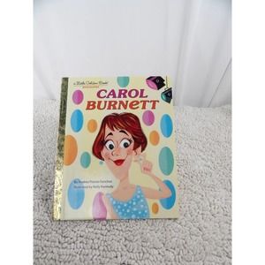 Carol Burnett Biography from Little Golden Book